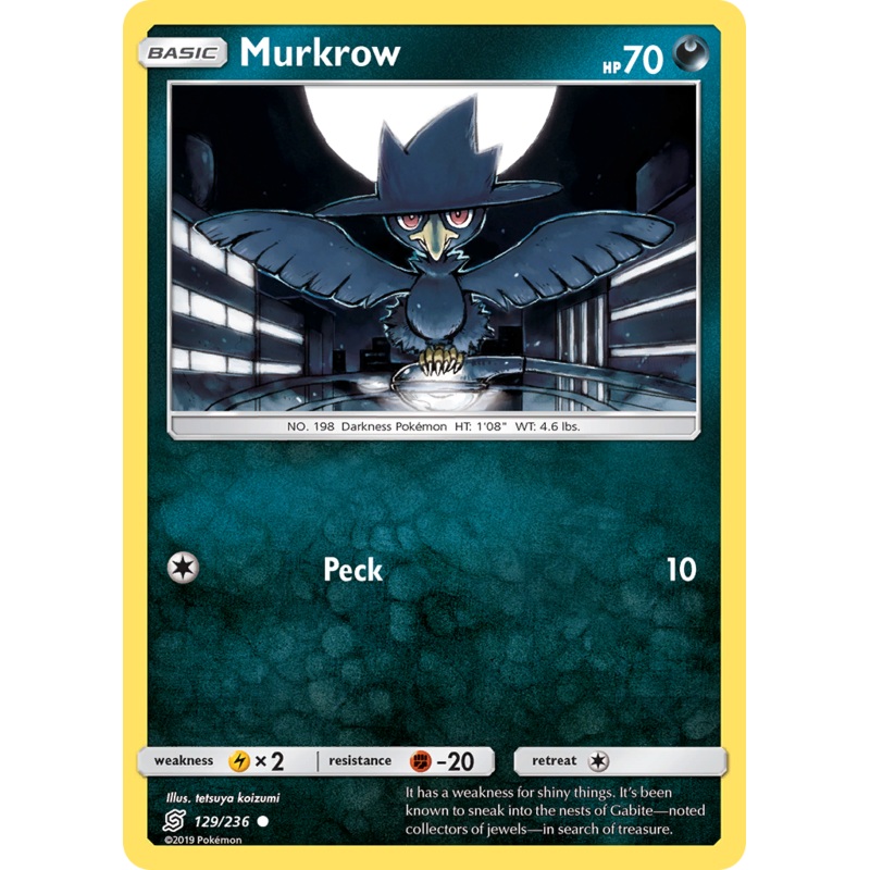 Murkrow (129/236) [Sun & Moon: Unified Minds]