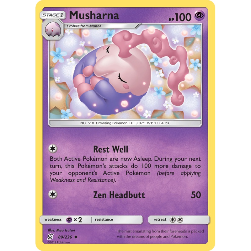 Musharna (89/236) [Sun & Moon: Unified Minds]