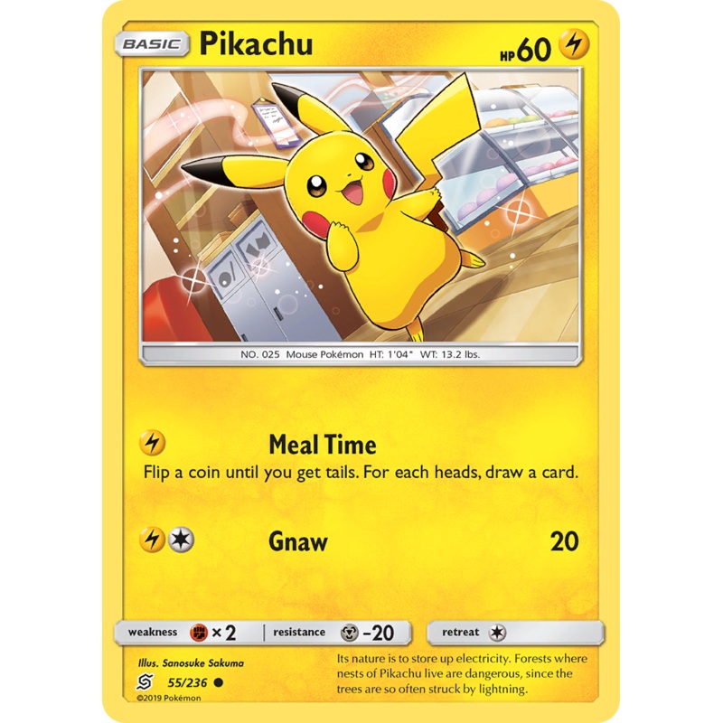 Pikachu (55/236) [Sun & Moon: Unified Minds]