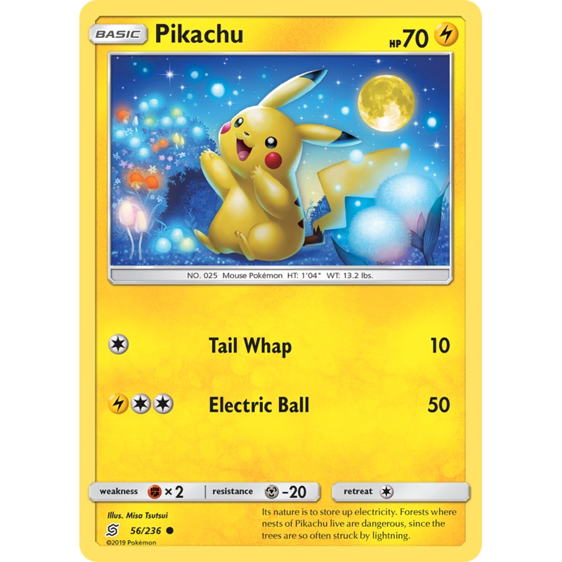 Pikachu (56/236) [Sun & Moon: Unified Minds]