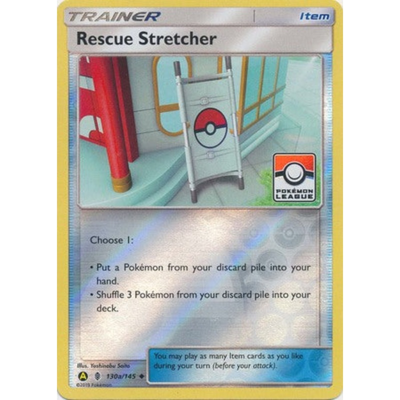 Rescue Stretcher (130a/145) (League Promo) [Sun & Moon: Guardians Rising]
