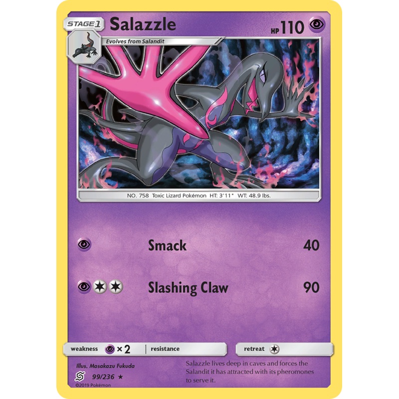 Salazzle (99/236) [Sun & Moon: Unified Minds]