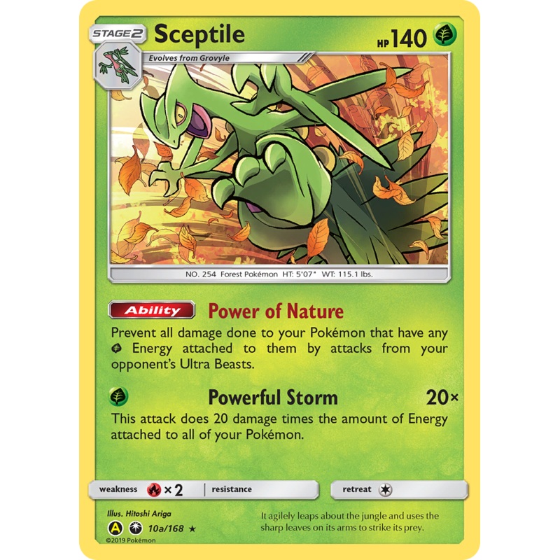 Sceptile (10a/168) [Alternate Art Promos]