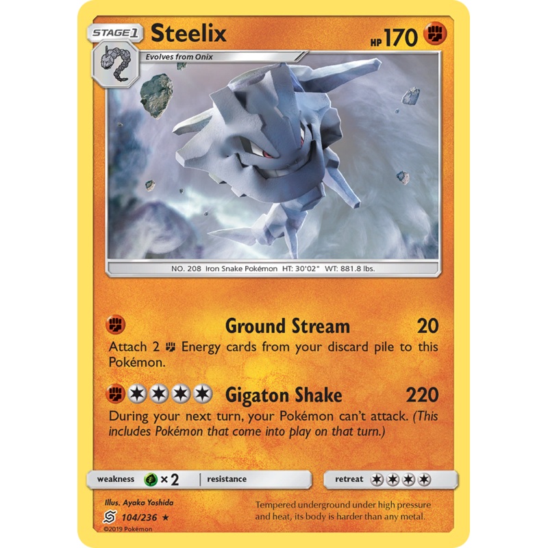 Steelix (104/236) [Sun & Moon: Unified Minds]