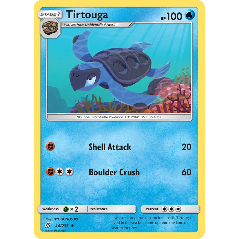 Tirtouga (44/236) [Sun & Moon: Unified Minds]