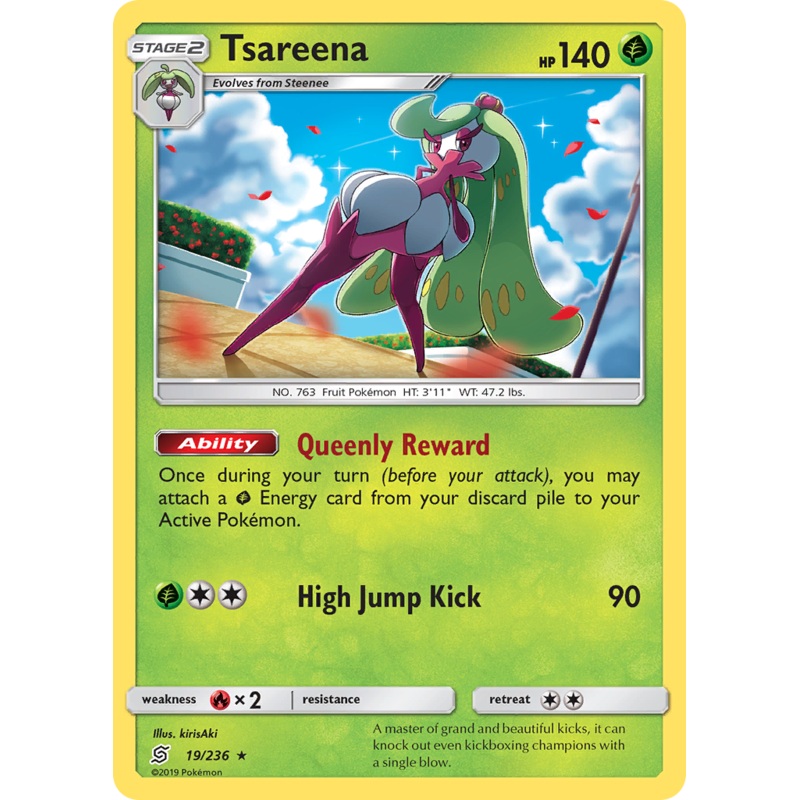 Tsareena (19/236) [Sun & Moon: Unified Minds]