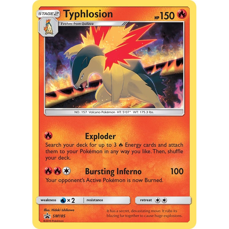 Typhlosion (SM185) [Sun & Moon: Black Star Promos]