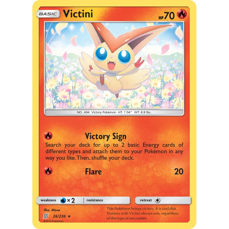 Victini (26/236) [Sun & Moon: Unified Minds]
