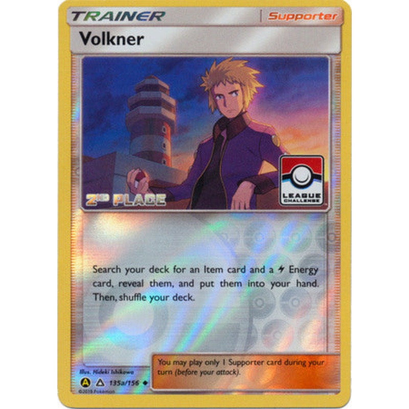 Volkner (135a/156) (League Challenge 2nd Place) [Sun & Moon: Ultra Prism]