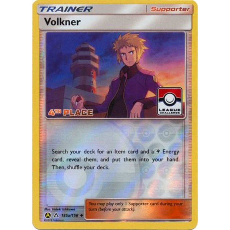 Volkner (135a/156) (League Challenge 4th Place) [Sun & Moon: Ultra Prism]