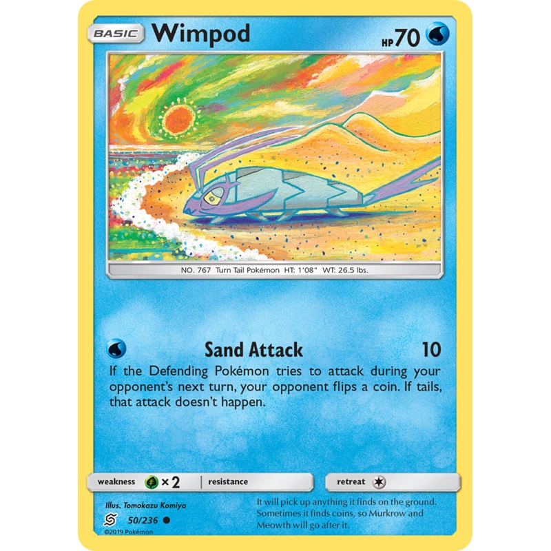 Wimpod (50/236) [Sun & Moon: Unified Minds]