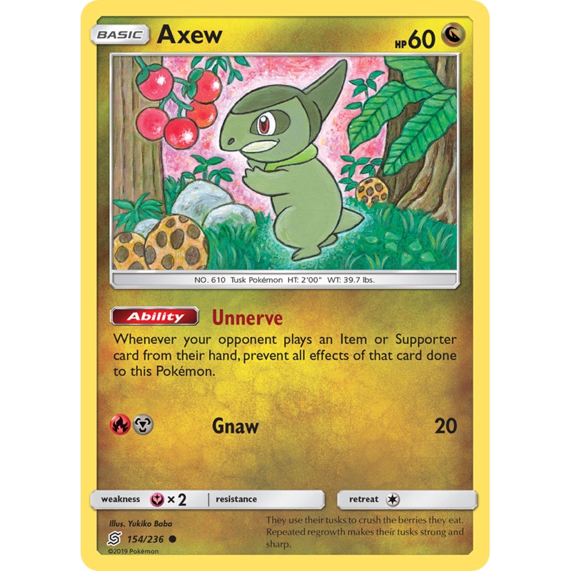 Axew (154/236) [Sun & Moon: Unified Minds]