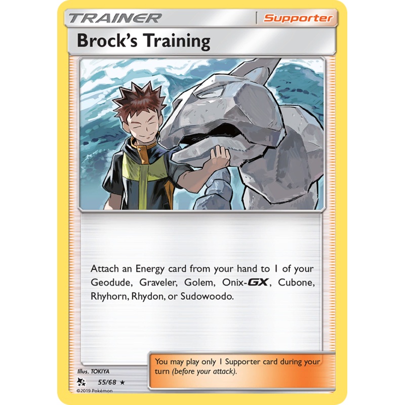 Brock's Training (55/68) [Sun & Moon: Hidden Fates]