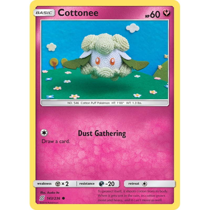 Cottonee (143/236) [Sun & Moon: Unified Minds]