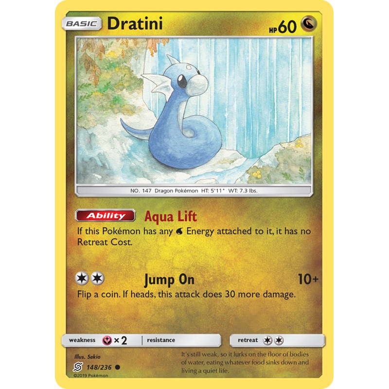Dratini (148/236) [Sun & Moon: Unified Minds]