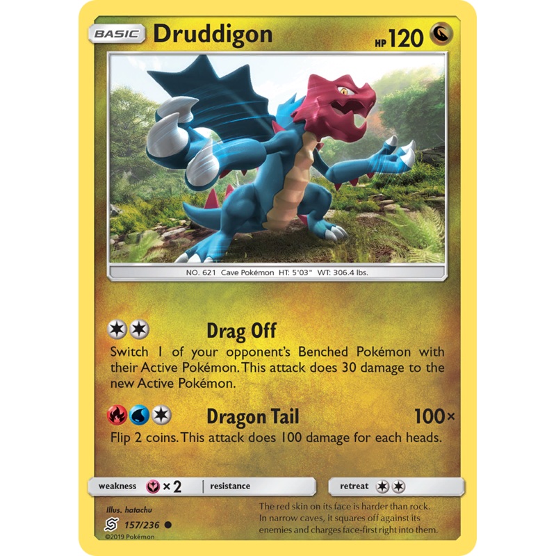 Druddigon (157/236) [Sun & Moon: Unified Minds]