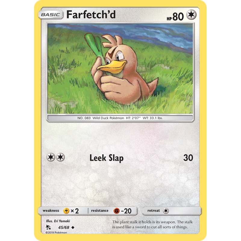 Farfetch'd (45/68) [Sun & Moon: Hidden Fates]