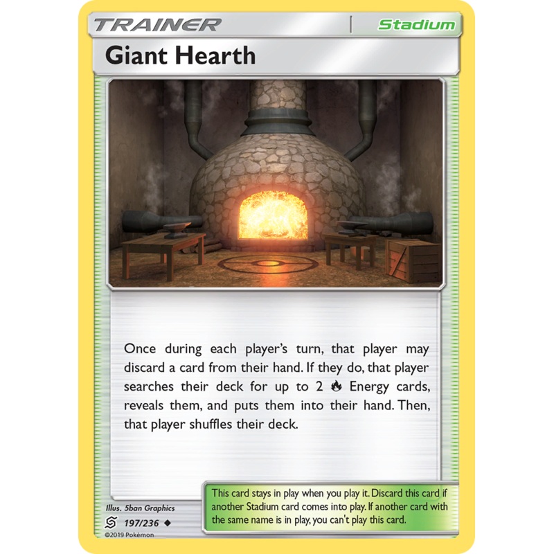 Giant Hearth (197/236) [Sun & Moon: Unified Minds]