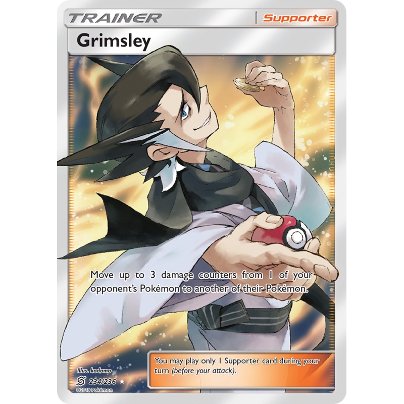 Grimsley (234/236) [Sun & Moon: Unified Minds]