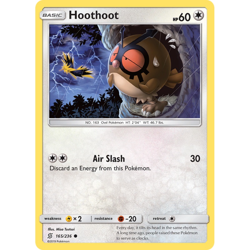Hoothoot (165/236) [Sun & Moon: Unified Minds]