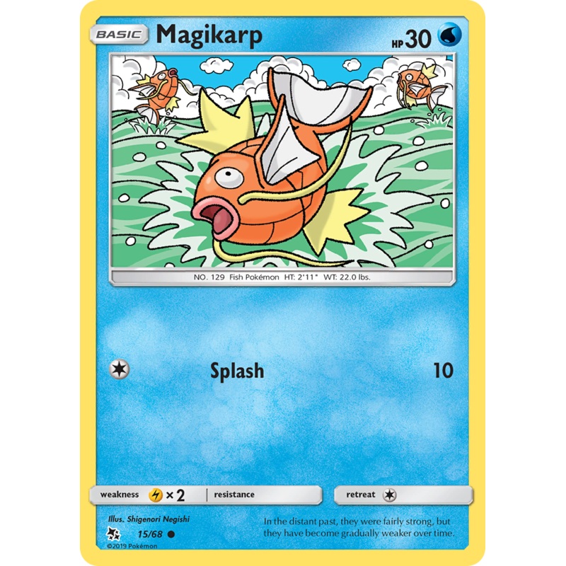 Magikarp (15/68) [Sun & Moon: Hidden Fates]