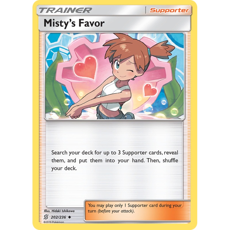 Misty's Favor (202/236) [Sun & Moon: Unified Minds]