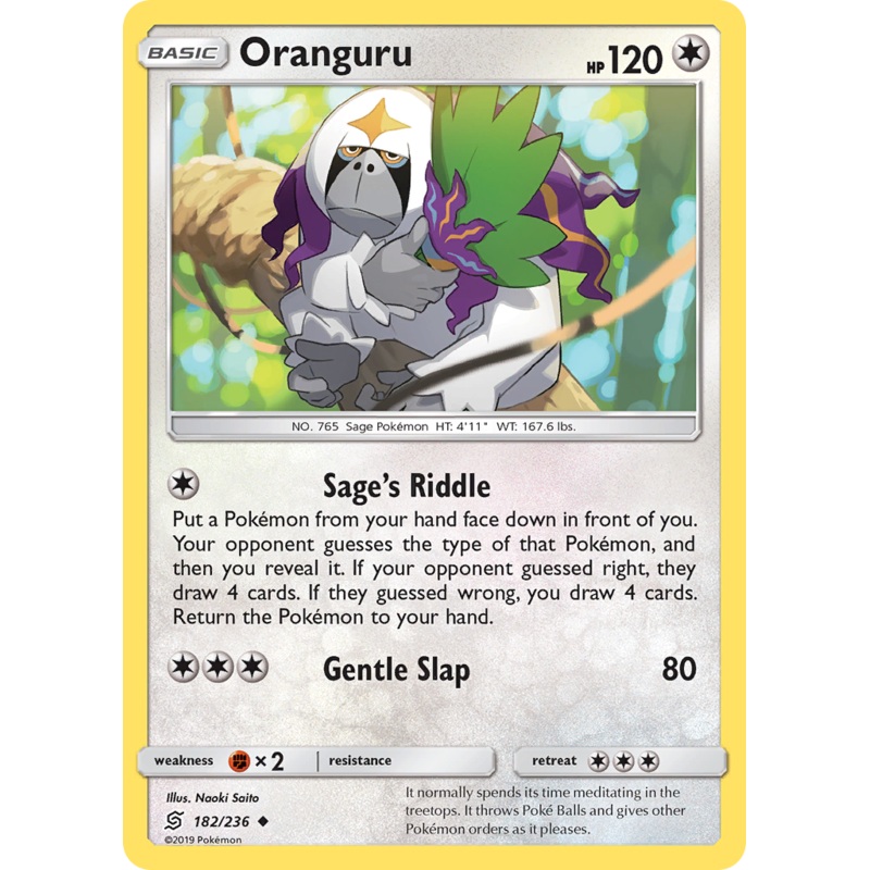 Oranguru (182/236) [Sun & Moon: Unified Minds]