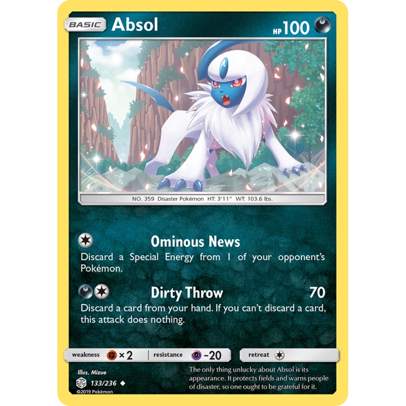 Absol (133/236) [Sun & Moon: Cosmic Eclipse]