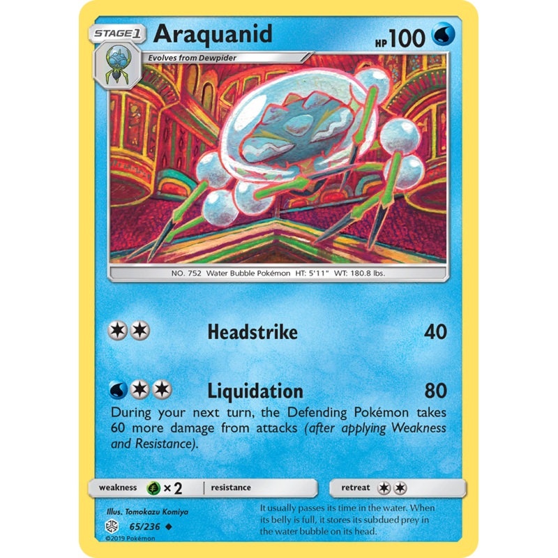 Araquanid (65/236) [Sun & Moon: Cosmic Eclipse]