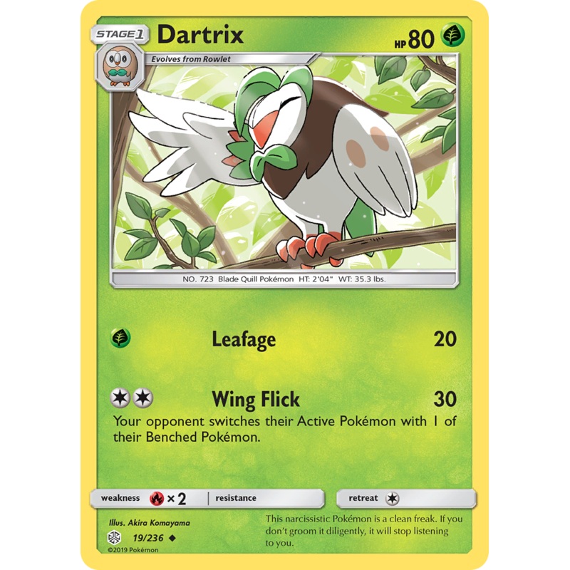 Dartrix (19/236) [Sun & Moon: Cosmic Eclipse]