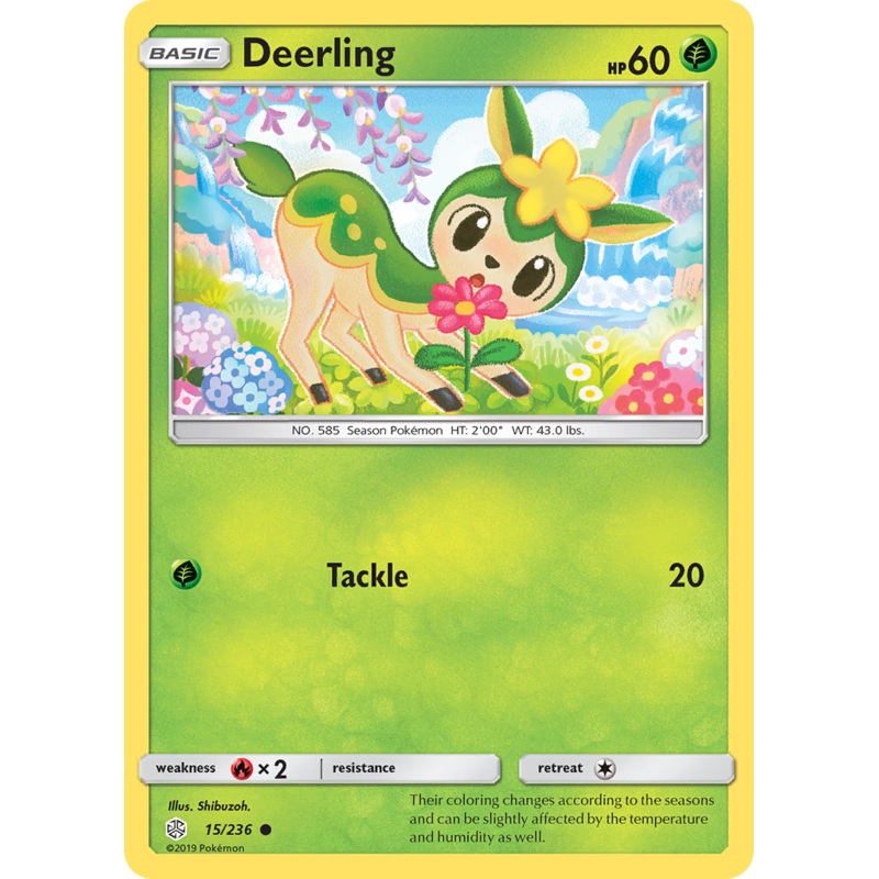 Deerling (15/236) [Sun & Moon: Cosmic Eclipse]