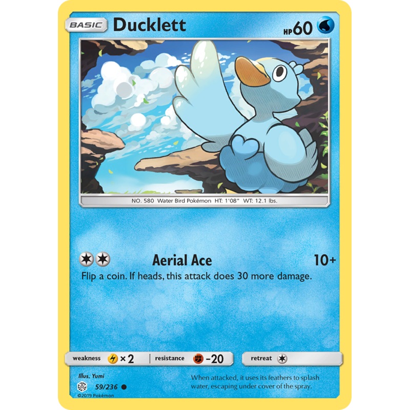 Ducklett (59/236) [Sun & Moon: Cosmic Eclipse]