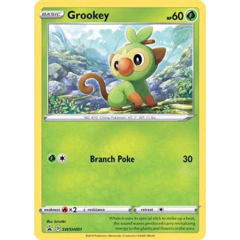 Grookey (SWSH001) [Sword & Shield: Black Star Promos]
