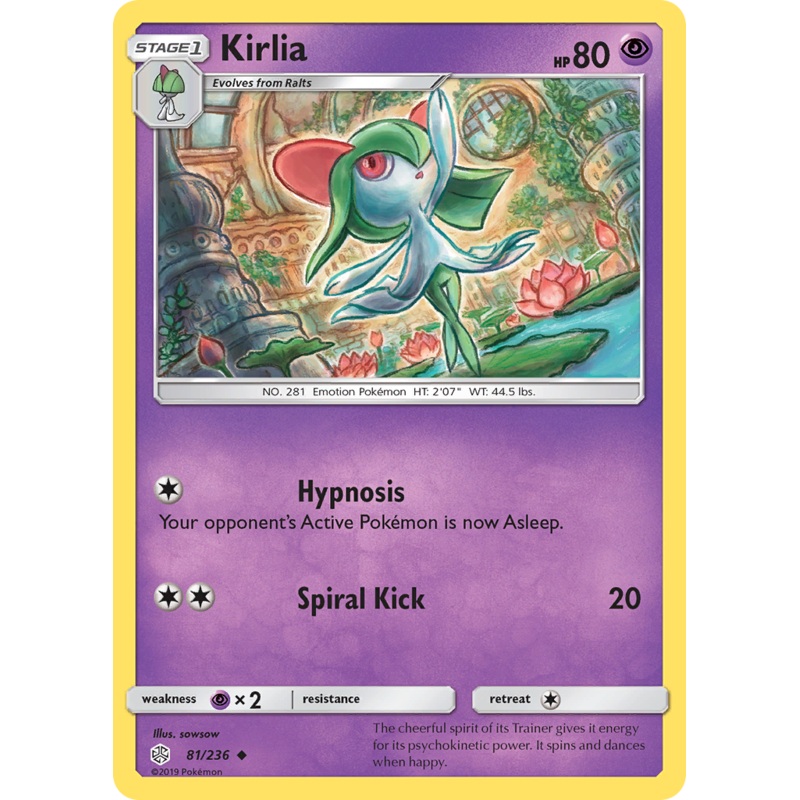 Kirlia (81/236) [Sun & Moon: Cosmic Eclipse]