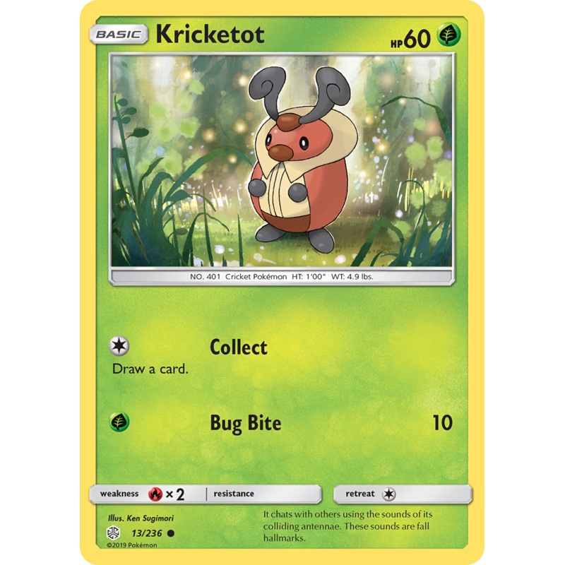 Kricketot (13/236) [Sun & Moon: Cosmic Eclipse]