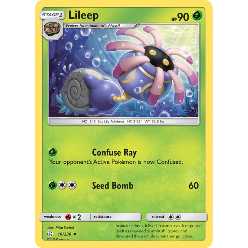 Lileep (10/236) [Sun & Moon: Cosmic Eclipse]