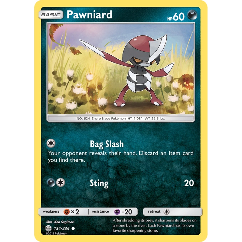 Pawniard (134/236) [Sun & Moon: Cosmic Eclipse]