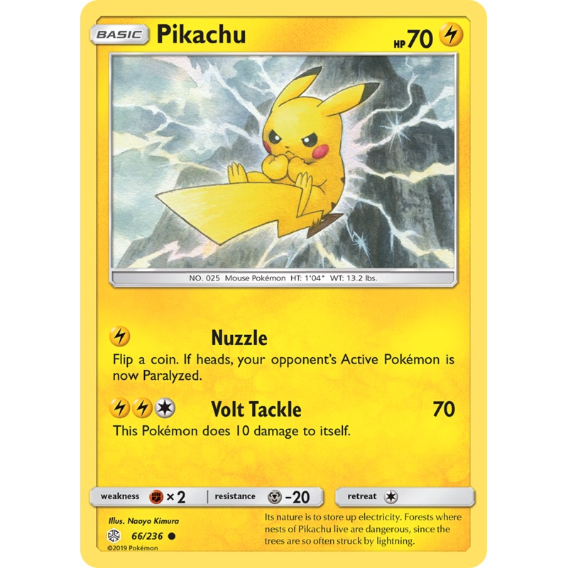 Pikachu (66/236) [Sun & Moon: Cosmic Eclipse]