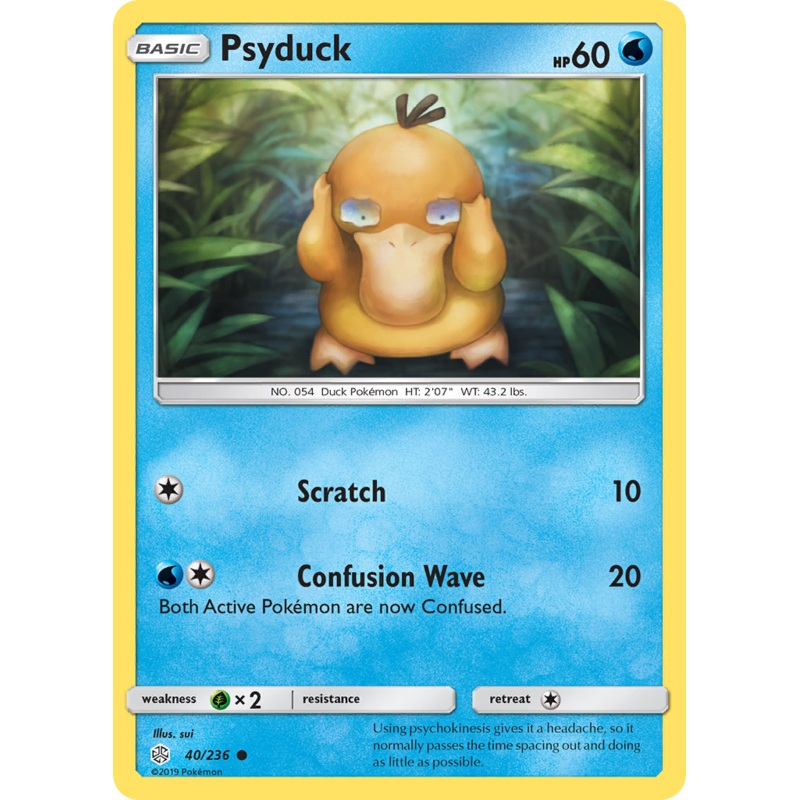 Psyduck (40/236) [Sun & Moon: Cosmic Eclipse]