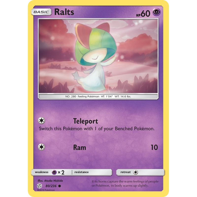 Ralts (80/236) [Sun & Moon: Cosmic Eclipse]