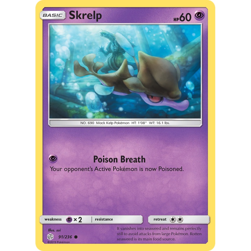 Skrelp (91/236) [Sun & Moon: Cosmic Eclipse]