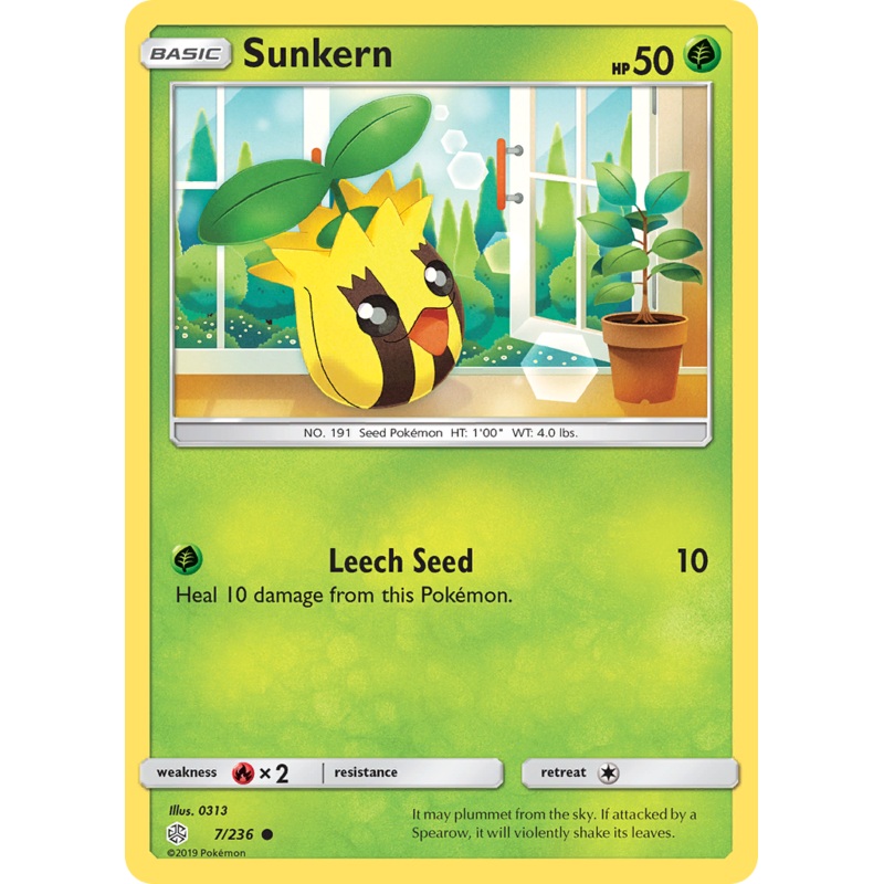 Sunkern (7/236) [Sun & Moon: Cosmic Eclipse]