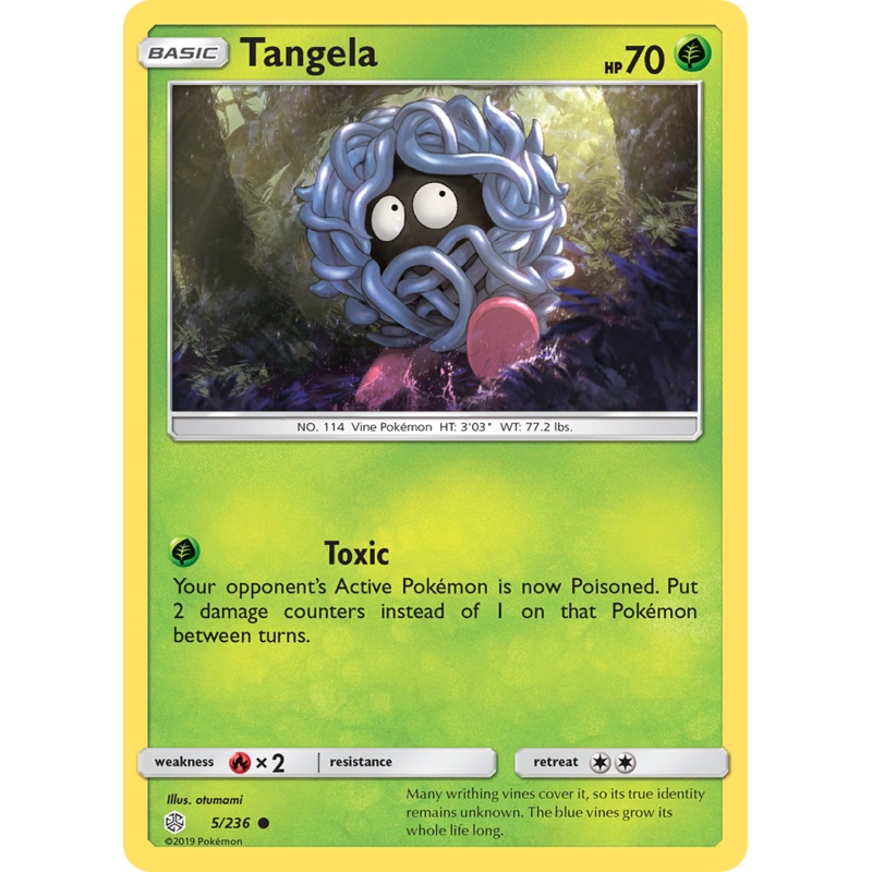 Tangela (5/236) [Sun & Moon: Cosmic Eclipse]