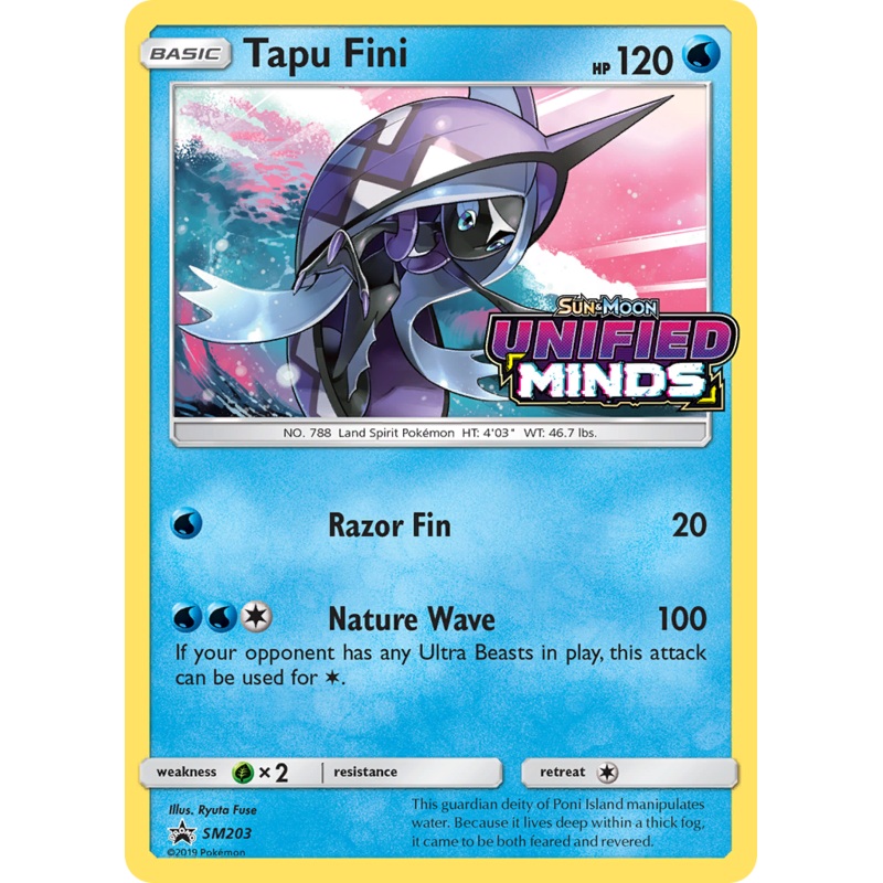 Tapu Fini (SM203) [Sun & Moon: Black Star Promos]