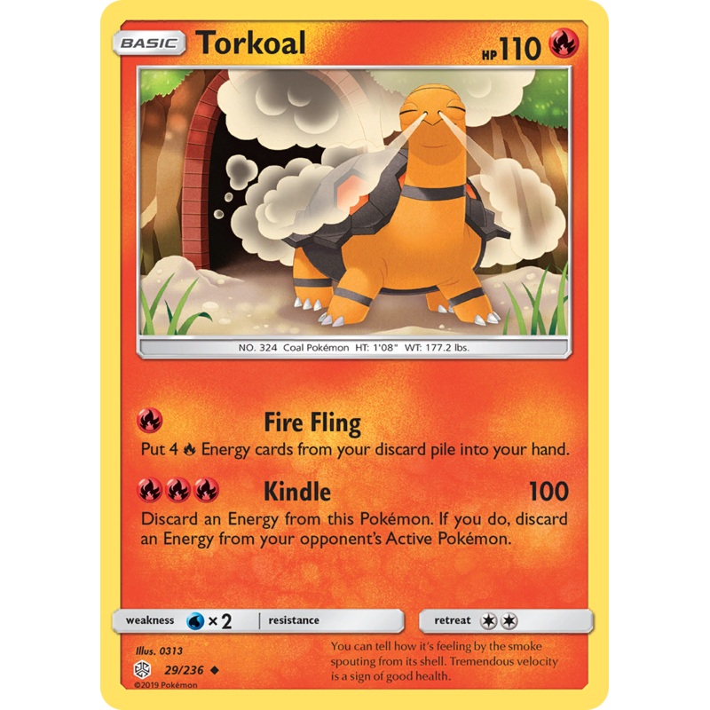 Torkoal (29/236) [Sun & Moon: Cosmic Eclipse]