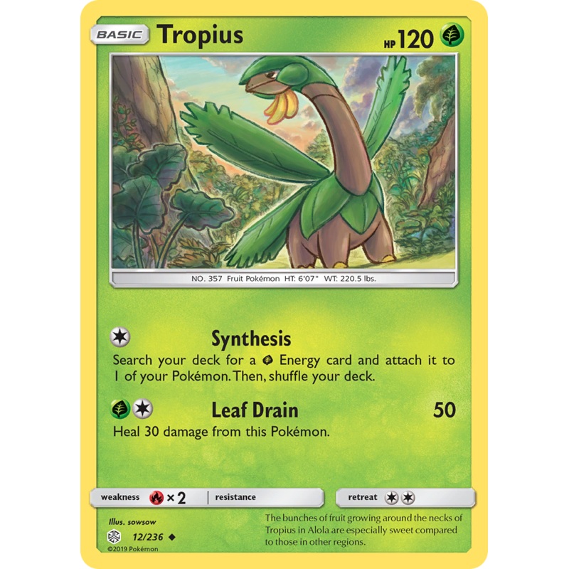 Tropius (12/236) [Sun & Moon: Cosmic Eclipse]