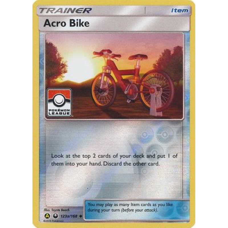 Acro Bike (123a/168) (League Promo) [Sun & Moon: Celestial Storm]