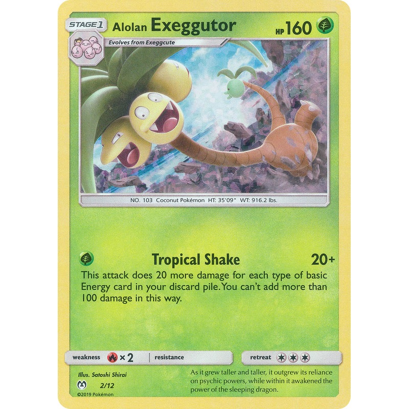 Alolan Exeggutor (2/12) [McDonald's Promos: 2019 Collection]