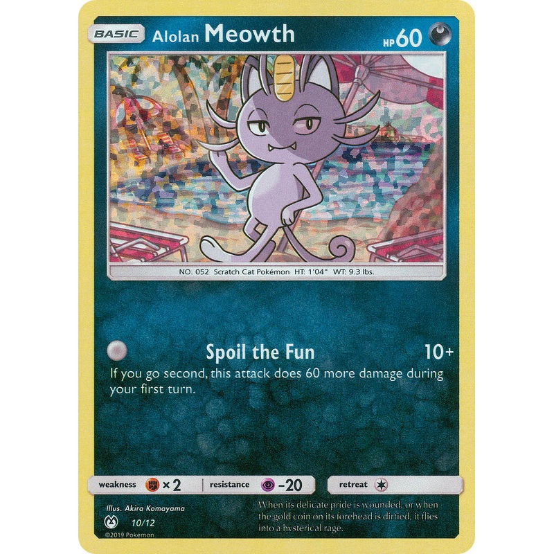 Alolan Meowth (10/12) [McDonald's Promos: 2019 Collection]