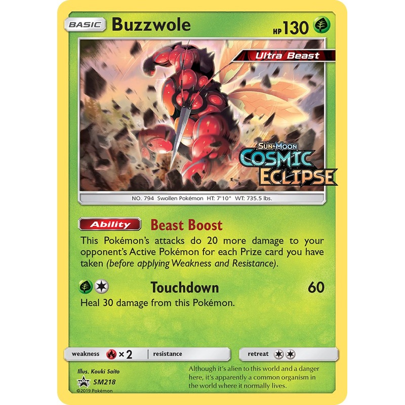 Buzzwole (SM218) [Sun & Moon: Black Star Promos]